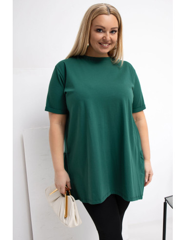 Chemisier grande taille en Coton