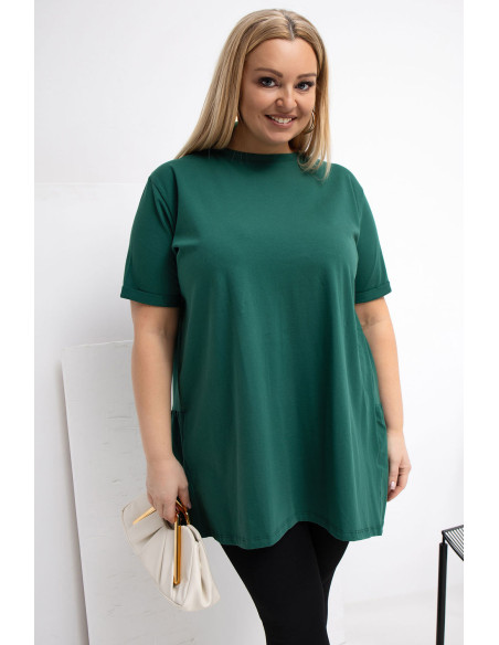 Chemisier grande taille en Coton