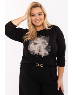 Chemisier grande taille Élégant en Coton
