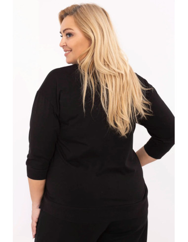 Chemisier grande taille Élégant en Coton