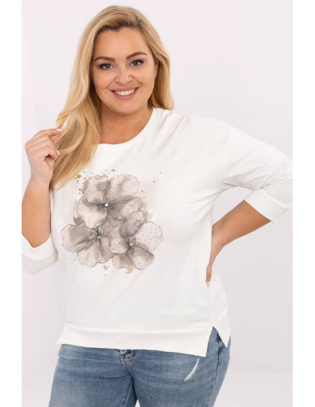 Chemisier grande taille Élégant en Coton