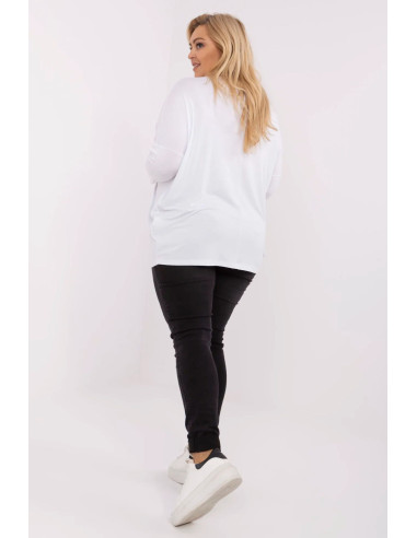 Chemisier grande taille Classique Blanc