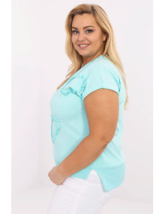 Chemisier grande taille Élégant en Coton 2