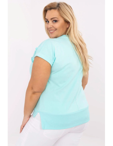 Chemisier grande taille Élégant en Coton