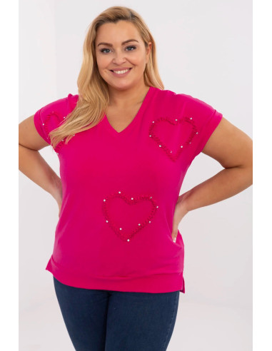 Chemisier grande taille Élégant en Coton