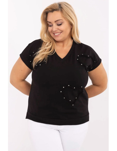 Chemisier grande taille Élégant en Coton