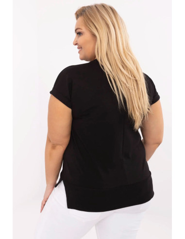 Chemisier grande taille Élégant en Coton