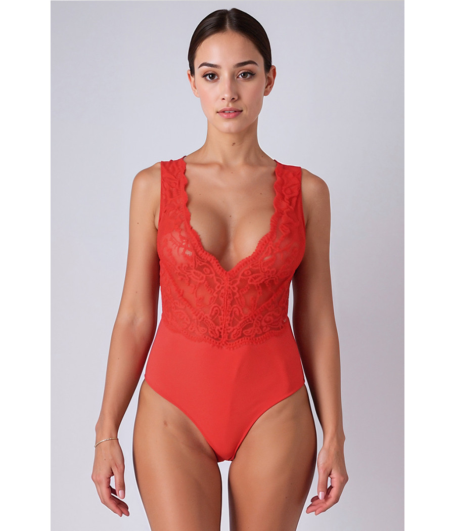 Body rouge Evalie - Passion Body rouge Evalie - Passion