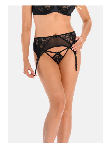 Porte-Jarretelles Élégant en Dentelle Noir
