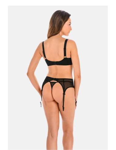 Porte-Jarretelles Élégant en Dentelle Noir