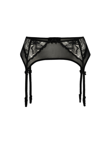 Porte-Jarretelles Élégant en Dentelle Noir