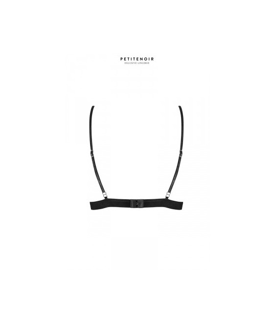 Soutien-gorge triangle dentelle et velours