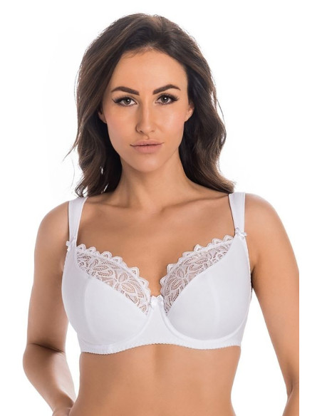 Soutien-Gorge Semi-Souple Délicat en Dentelle