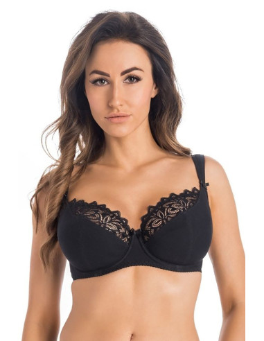 Soutien-Gorge Semi-Souple Délicat en Dentelle