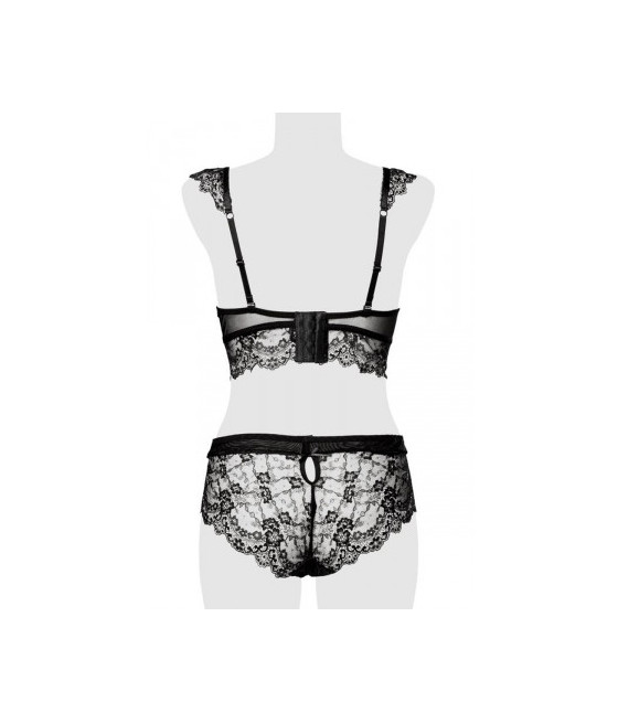 Ensemble culotte et balconnet dentelle - Grey Velvet