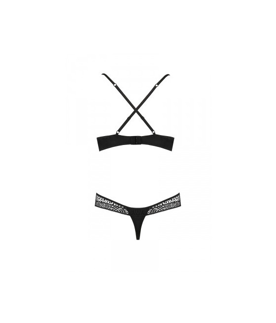 Ensemble Scarlet Bikini noir - Passion