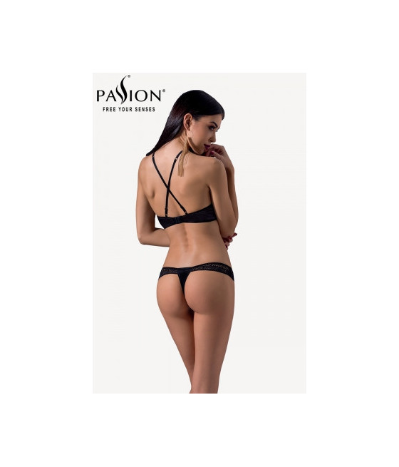 Ensemble Scarlet Bikini noir - Passion