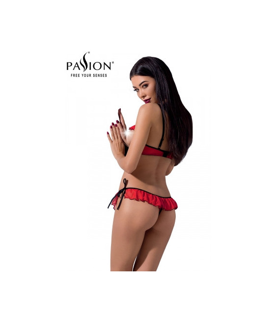 Ensemble lingerie seins nus Cherry - Passion Ensemble lingerie seins nus Cherry - Passion