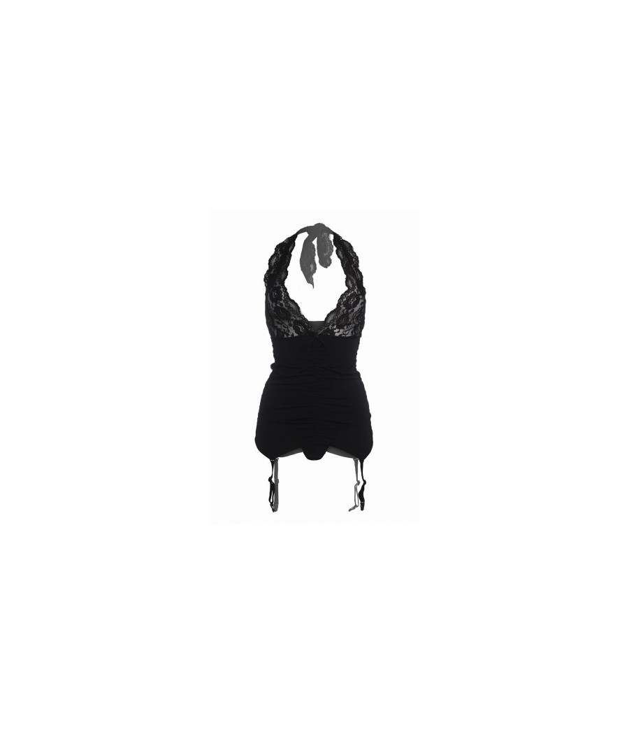 Ensemble guépière et string Catchy Cabaret - Christine