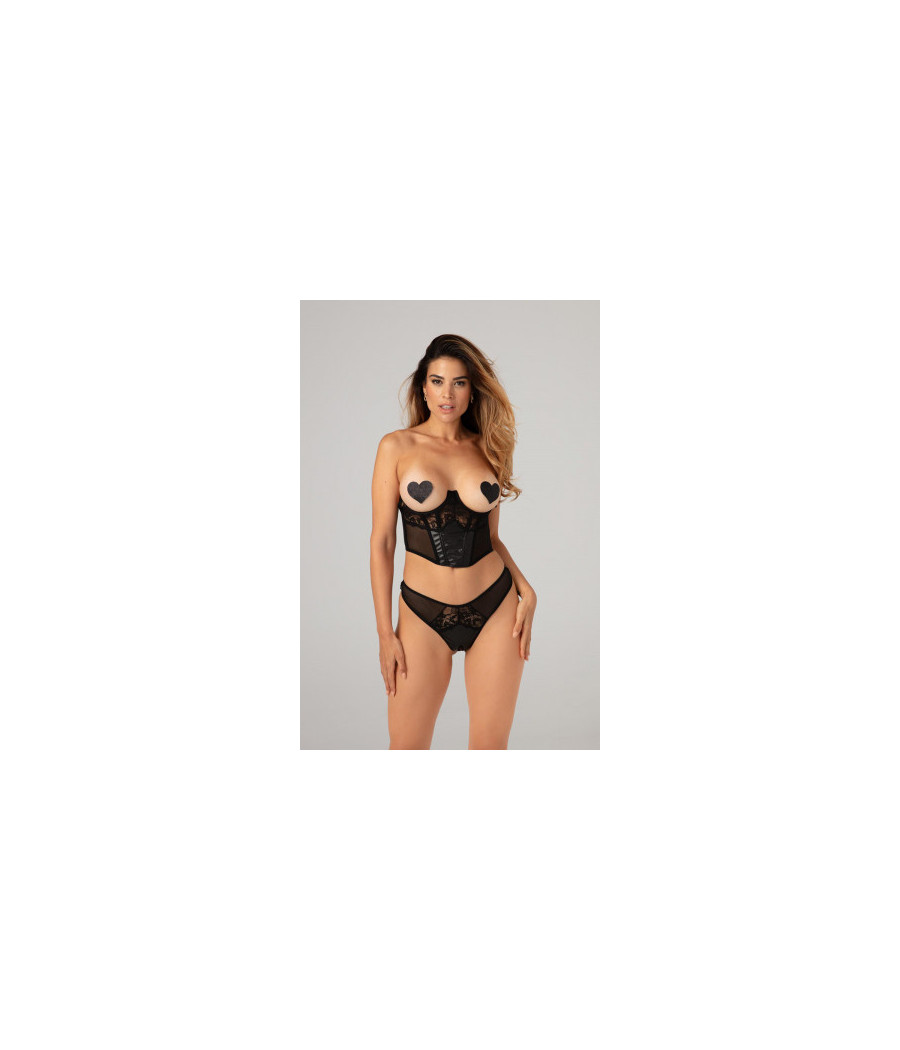 Ensemble bustier et string Tiara - Christine