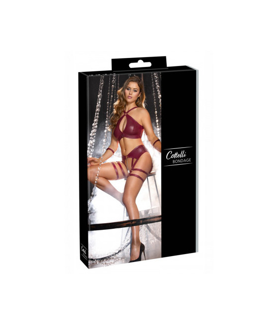 Ensemble BDSM bordeaux - Cotelli Bondage