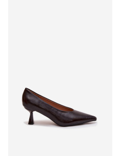 Escarpins à talons Élégantes en Simili Cuir 2