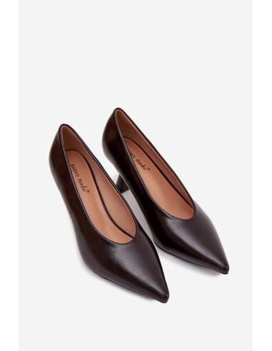 Escarpins à talons Élégantes en Simili Cuir