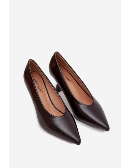 Escarpins à talons Élégantes en Simili Cuir