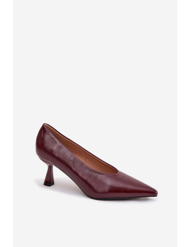 Escarpins à talons Élégantes en Simili Cuir