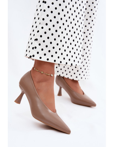 Escarpins à talons Élégantes en Simili Cuir