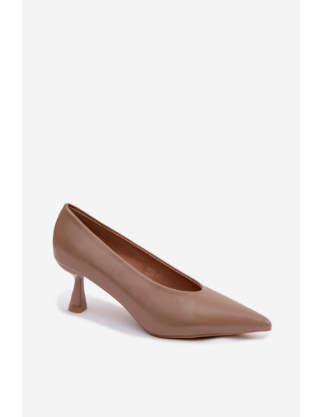 Escarpins à talons Élégantes en Simili Cuir