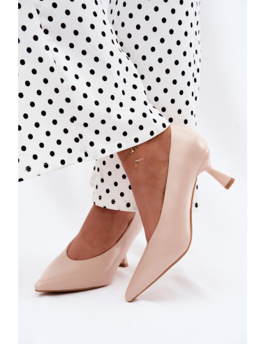 Escarpins à talons Élégantes en Simili Cuir