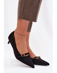 Escarpins à talons Élégantes Noires