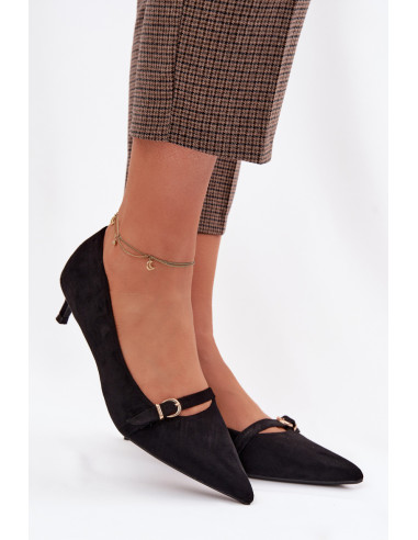 Escarpins à talons Élégantes Noires