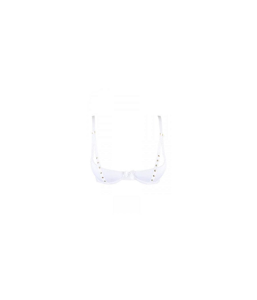 Soutien-gorge seins nus blanc V-9791 - Axami