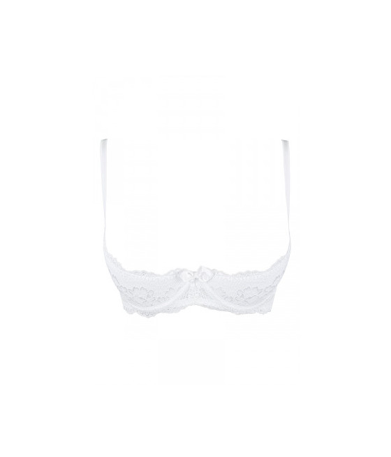 Soutien-gorge ouvert blanc V-9821 - Axami