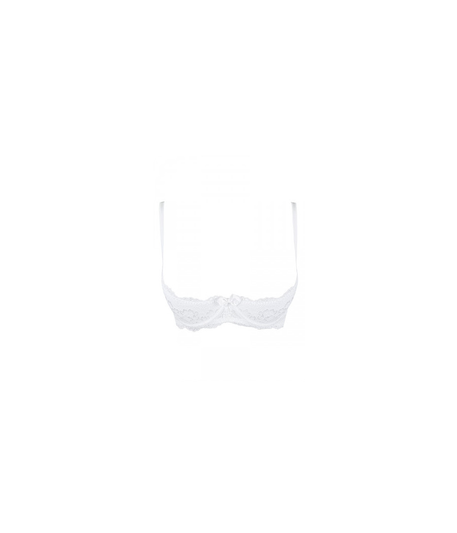 Soutien-gorge ouvert blanc V-9821 - Axami