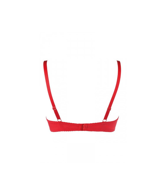 Soutien-gorge push-up rouge V-10351 - Axami