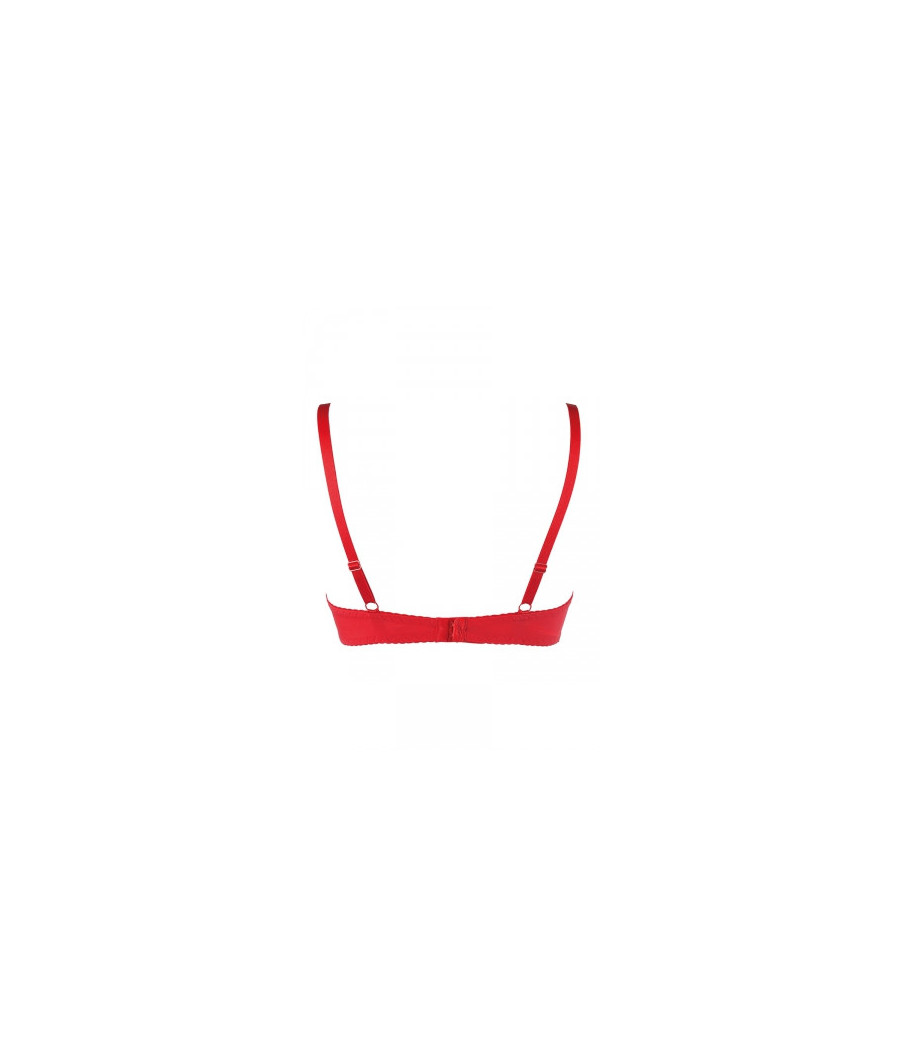 Soutien-gorge push-up rouge V-10351 - Axami