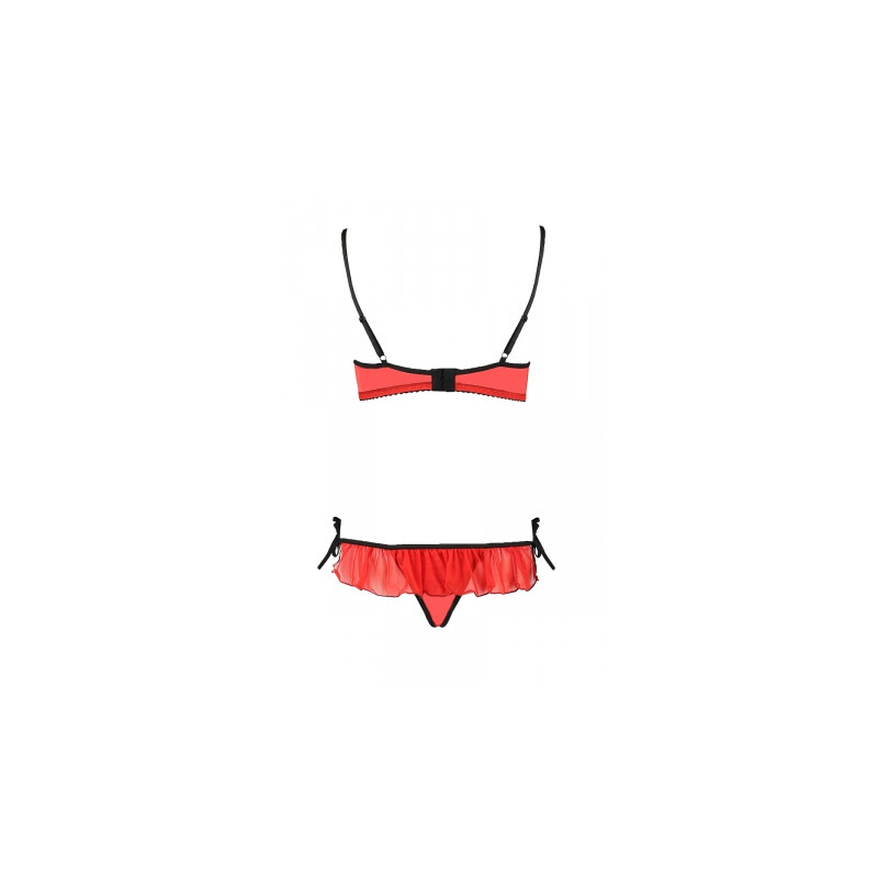 Ensemble lingerie seins nus Cherry - Passion