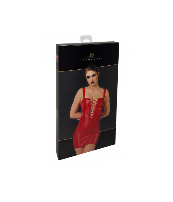 Corset à jarretelles Bombshell F368 - Noir Handmade