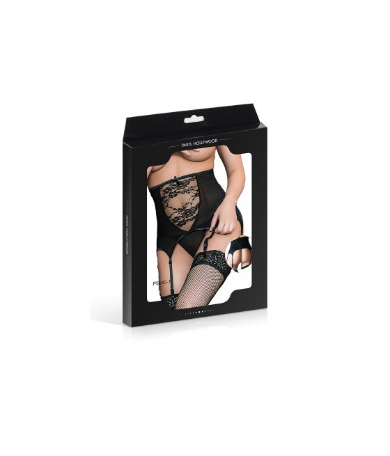 Serre-taille jarretelles avec string