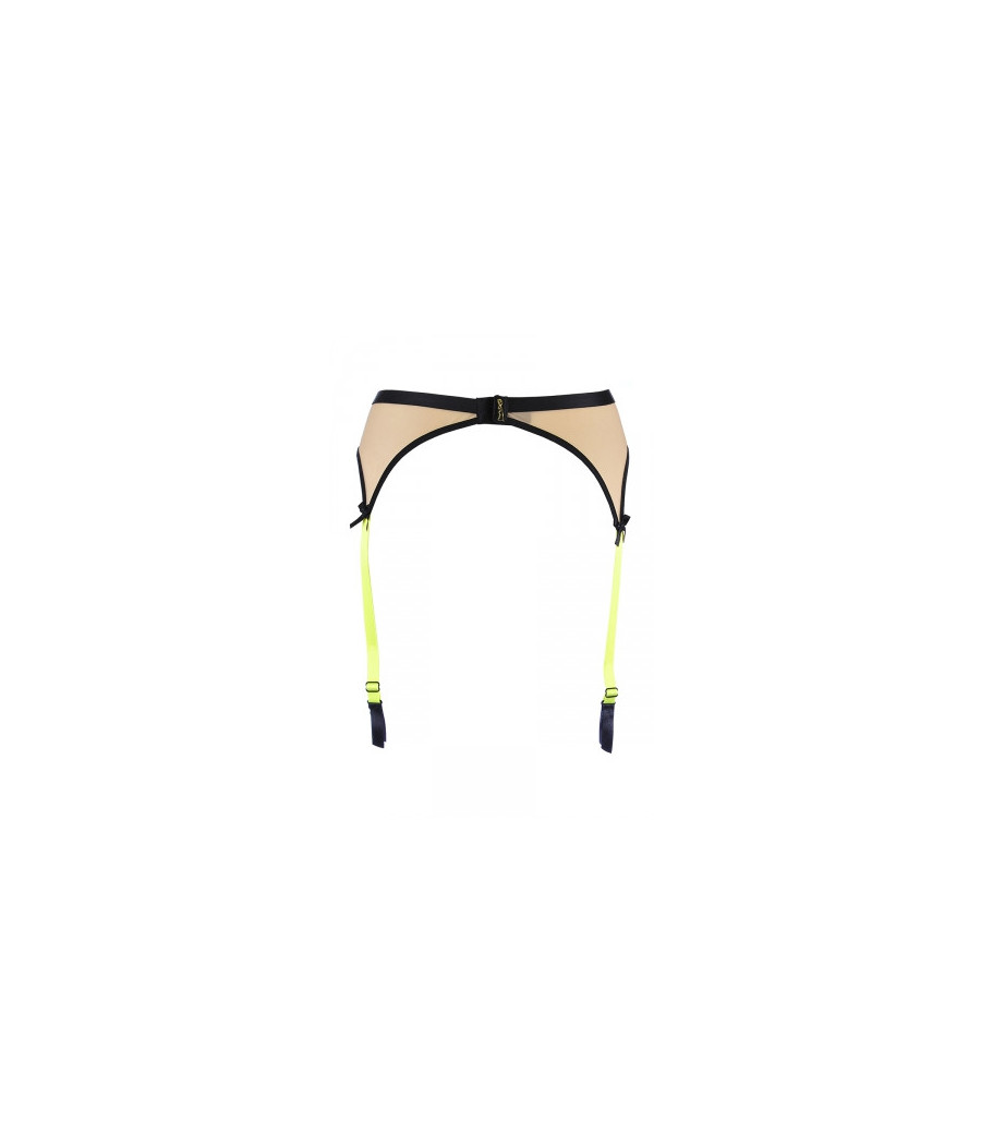 Porte-jarretelles chair et fluo V-10142 - Axami