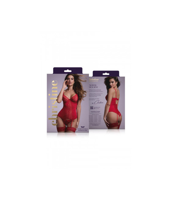 Ensemble 2 pièces Marzia Rouge - Christine