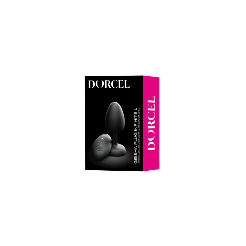 Plug anal vibrant télécommandé Geisha Plug Infinite L - Dorcel