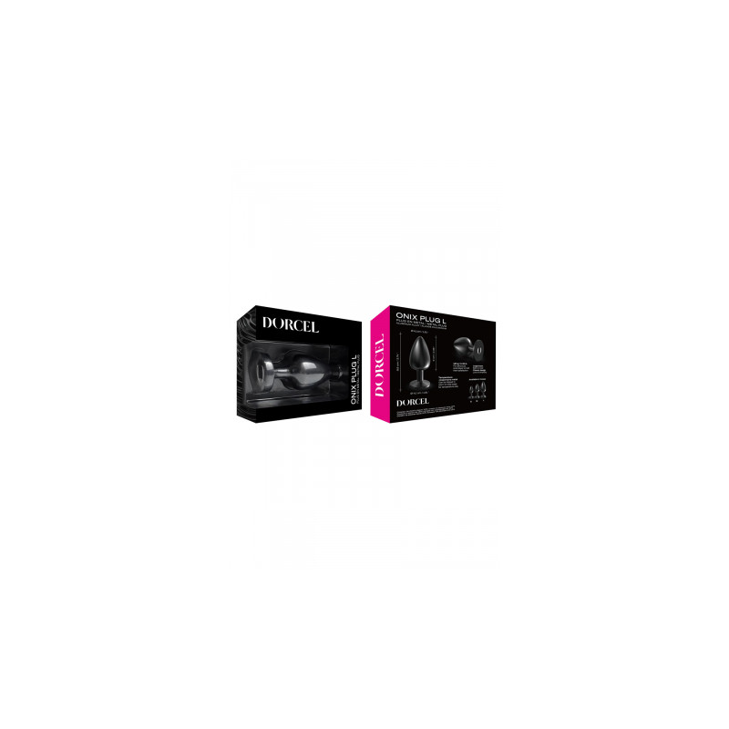 Plug anal en métal Onix Plug L - Dorcel