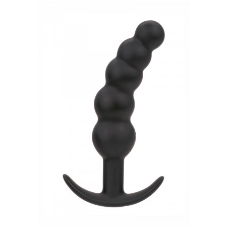 Plug anal Vibrant avec 5 perles - Calexotics