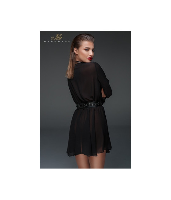 Minirobe choker en mousseline F150