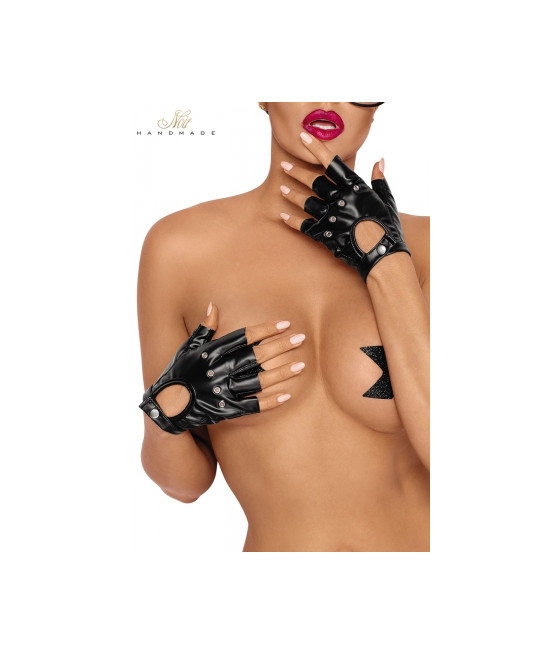 Gants mitaines en wetlook F264