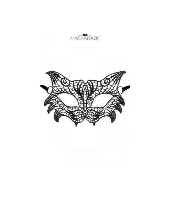 Loup broderie souple Nuit